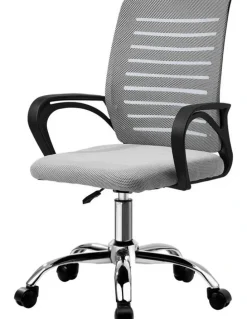 Oikiture Oikiture Mesh Office Chair Black&Grey