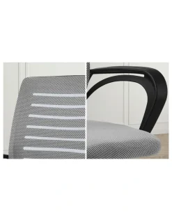 Oikiture Oikiture Mesh Office Chair Black&Grey