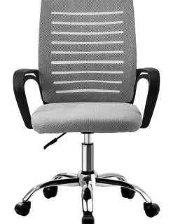 Oikiture Oikiture Mesh Office Chair Black&Grey