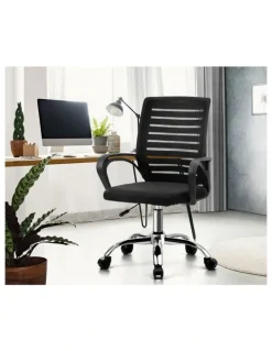 Oikiture Oikiture Mesh Office Chair Black