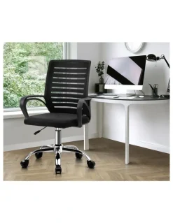 Oikiture Oikiture Mesh Office Chair Black