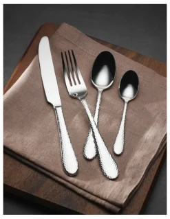 Oneida Tibet Cutlery Set 56 Piece in Stainless Steel