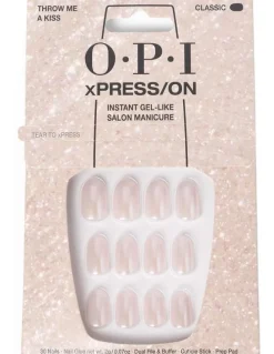 OPI Xpress/on Throw Me a Kiss Press-On Nails
