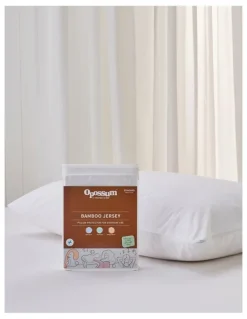 Opossum by Protect-A-Bed Bamboo Jersey Waterproof Fitted Mattress Protector in White