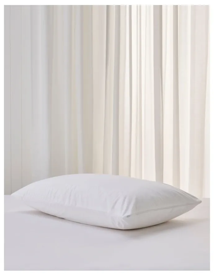 Opossum by Protect-A-Bed Bamboo Jersey Waterproof Fitted Mattress Protector in White