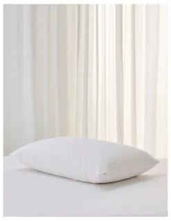 Opossum by Protect-A-Bed Cotton Terry Waterproof Fitted Mattress Protector in White