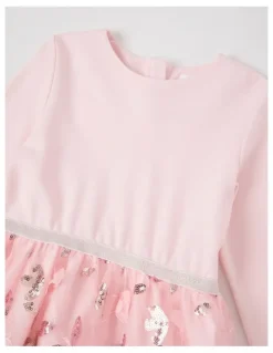 Origami Angelina Tutu Dress with Embellished Tulle in Pink