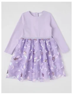 Origami Angelina Tutu Dress with Embellished Tulle in Lilac