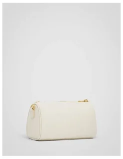 Oroton Harvey Baguette Crossbody in Cream