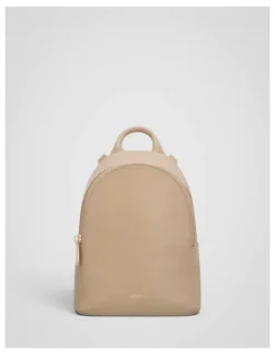 Oroton Inez Mini Backpack in Fawn