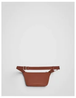 Oroton Larsen Sling Bag in SADDLE BROWN