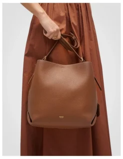 Oroton Margot Hobo Bag in Whiskey