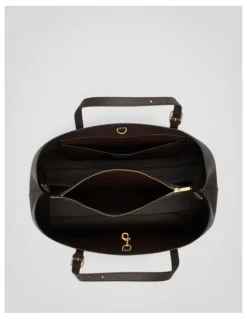 Oroton Margot Large Day Bag in Dark Chocolate