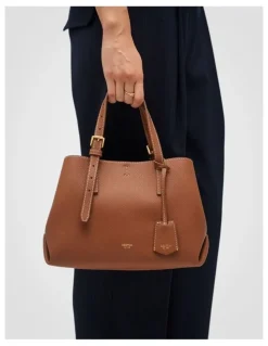 Oroton Margot Mini Day Bag in Whiskey