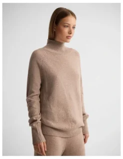 Oxford Arabella Wool Blend Knit in Fawn