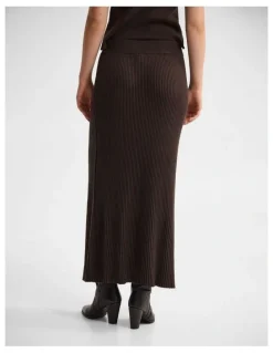 Oxford Belle Rib Knitted Skirt