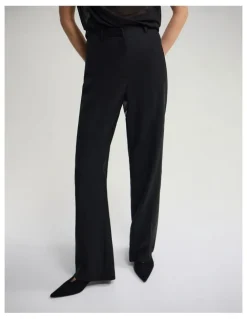Oxford Calista Pure Wool Pant in Black