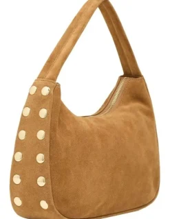 Oxford Large Nala Bag With Studs in Camel