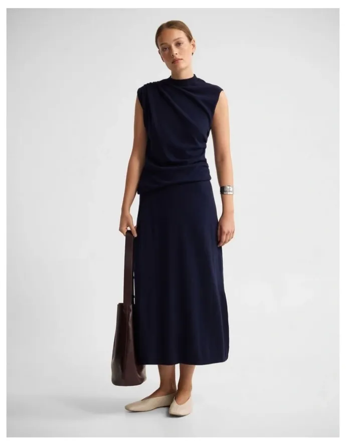 Oxford Leonie Cashmere Blend Knitted Skirt
