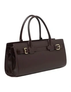 Oxford Mila East West Bag in Burgundy