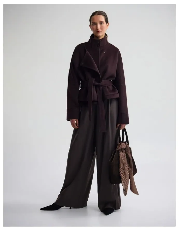 Oxford Nerida Jacket in Chocolate