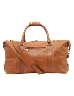 Oxford Rainer Weekender Bag in Cognac