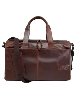 Oxford Traveller Weekender in Saddle Tan
