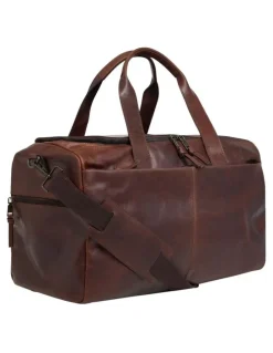 Oxford Traveller Weekender in Saddle Tan