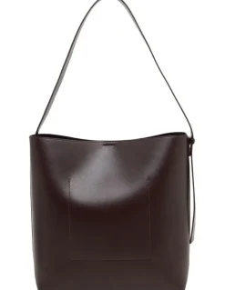 Oxford Veda Large Hobo Bag in Burgundy