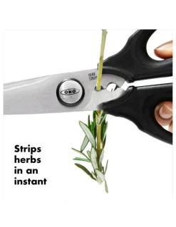 OXO Kitchen and Herb Scissors in Black