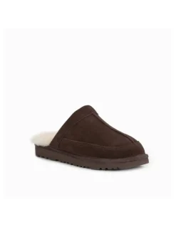 Ozwear Ugg Carter Water Resistant Slipper in Chocolate