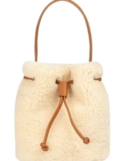 Ozwear Ugg Fluffy Bucket Bag in Natural