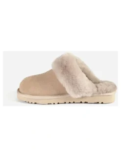 Ozwear Ugg Slippers Premium Australia Sheepskin Unisex Scuffete Suede in Dove