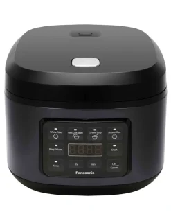 Panasonic Easy One-touch Operation Rice Cooker 10 Cup SR-DA182KST in Black