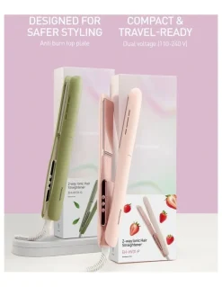 Panasonic Ionic Hair Straightener EH-HV31-P541 in Pink