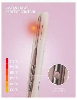 Panasonic Ionic Hair Straightener EH-HV31-P541 in Pink