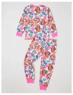 Paw Patrol Cosy Knit Pyjama with Socks in Multicolour