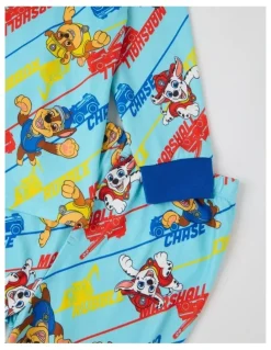 Paw Patrol Cosy Knit Pyjama with Socks in Blue
