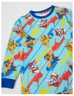 Paw Patrol Cosy Knit Pyjama with Socks in Blue