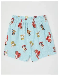 Paw Patrol Paw Patrol Dino Pyjamas With A Pillowcase in Aqua
