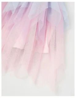 Paw Patrol Paw Petrol Ombre Tulle Dress in Pearl