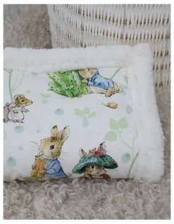 Peter Rabbit Benjamin Bunny Cuddle Blanket in Blue