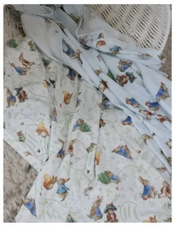 Peter Rabbit Benjamin Bunny Jersey Wraps 2 Pack in Blue