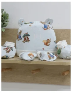 Peter Rabbit Benjamin Bunny Newborn Set 3 Pieces in Blue