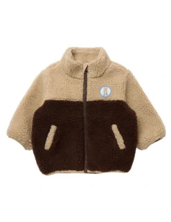 Peter Rabbit Colour Blocked Jacket in Brown