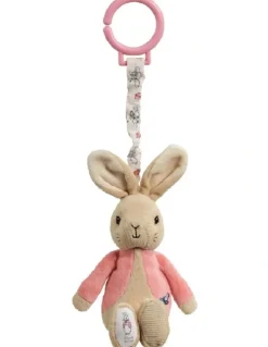 Peter Rabbit Jiggle Attachable Retractable Baby Soft Toy