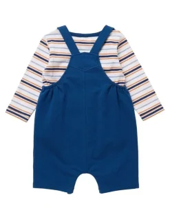 Peter Rabbit Overalls Set in Blue