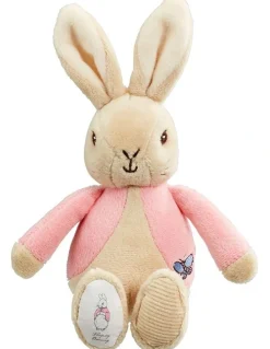 Peter Rabbit Peter Rabbit And Flopsy Bunny Bean Rattle Plush Toy