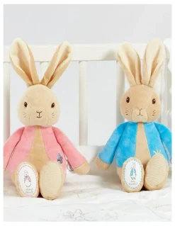 Peter Rabbit Peter Rabbit And Flopsy Bunny Bean Rattle Plush Toy