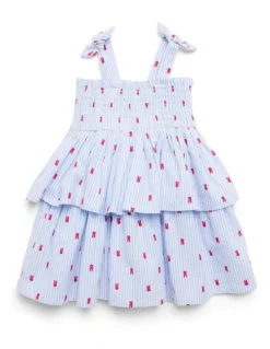 Peter Rabbit Peter Rabbit Stripe Tiered Dress